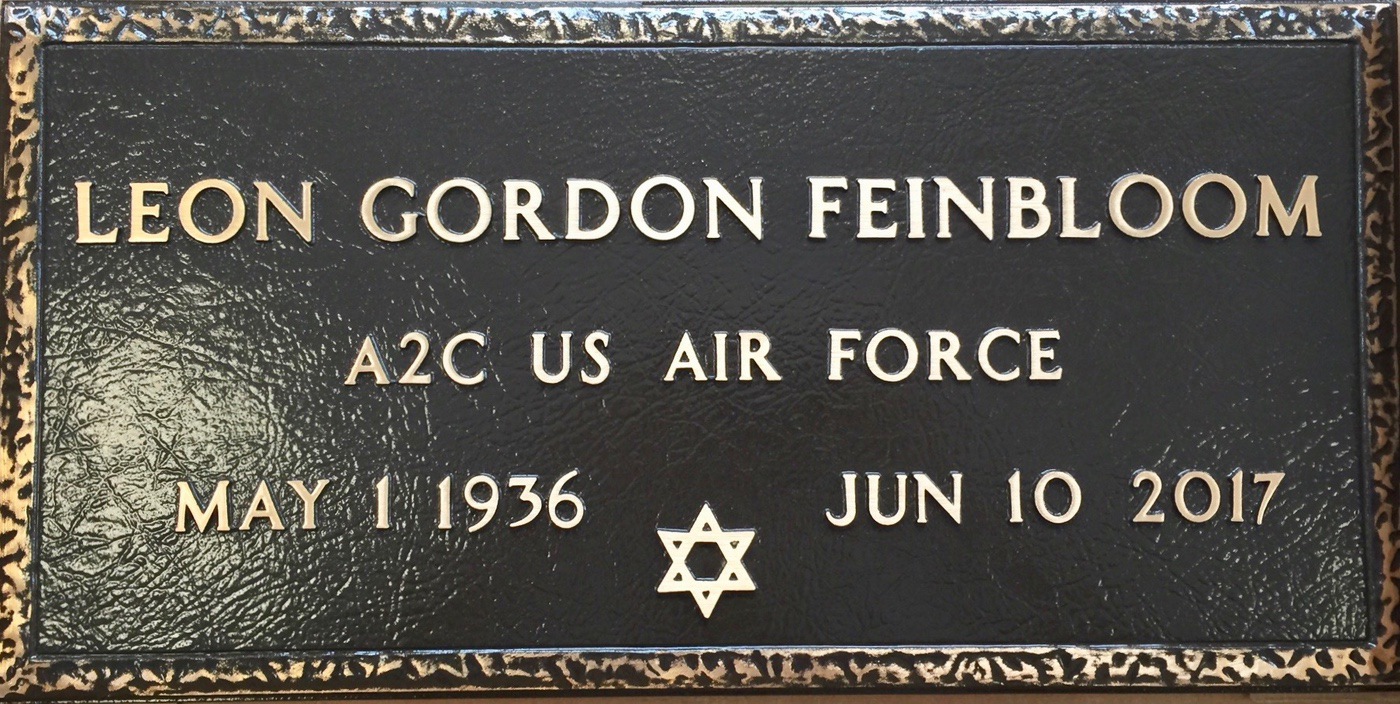 bronze memorial plaque by Monroe Monuments in Northern New Jersey — example 4