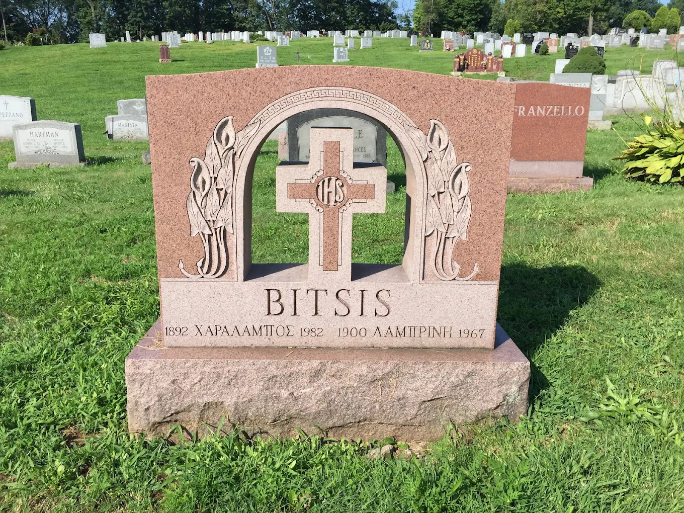 custom monument by Monroe Monuments in Northern New Jersey — example 10