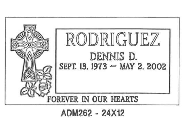 monument design by Monroe Monuments in Northern New Jersey — example 6
