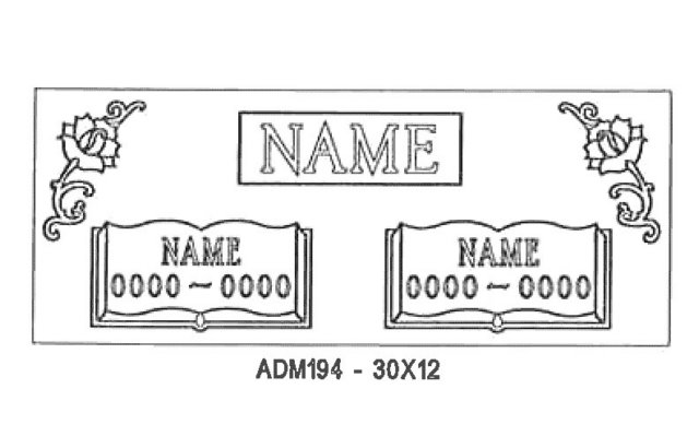 monument design by Monroe Monuments in Northern New Jersey — example 9