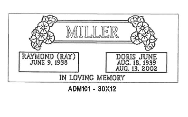 monument design by Monroe Monuments in Northern New Jersey — example 10