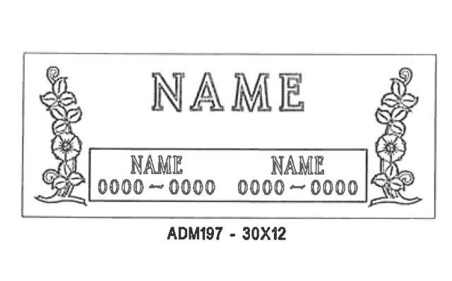 monument design by Monroe Monuments in Northern New Jersey — example 22