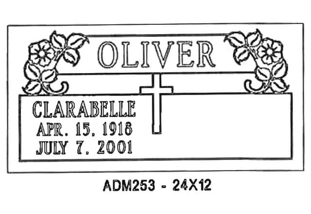 monument design by Monroe Monuments in Northern New Jersey — example 27