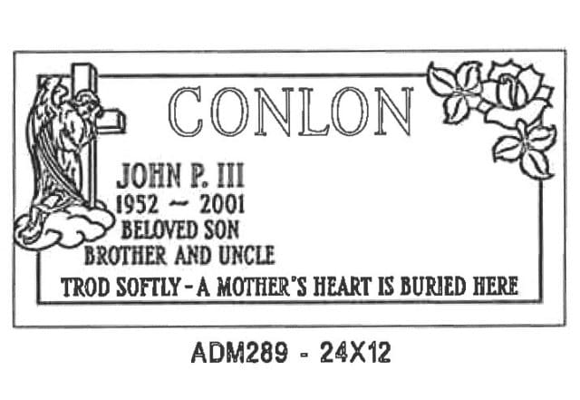monument design by Monroe Monuments in Northern New Jersey — example 30