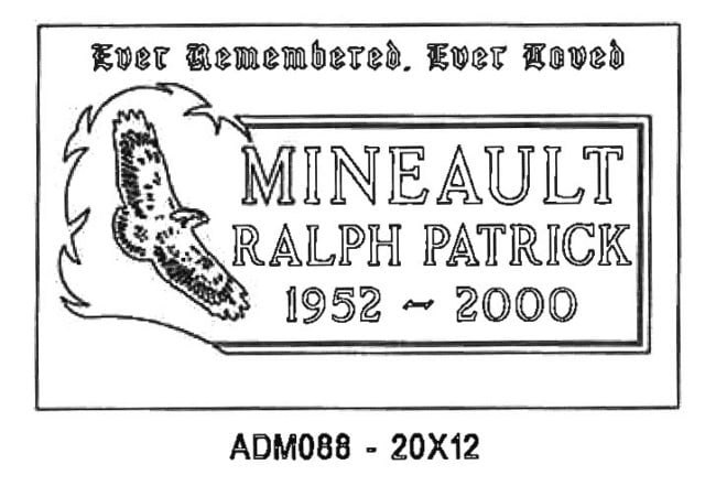 monument design by Monroe Monuments in Northern New Jersey — example 33