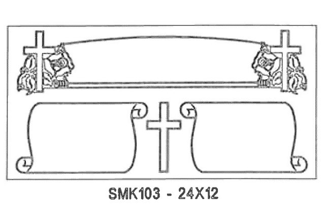 monument design by Monroe Monuments in Northern New Jersey — example 38