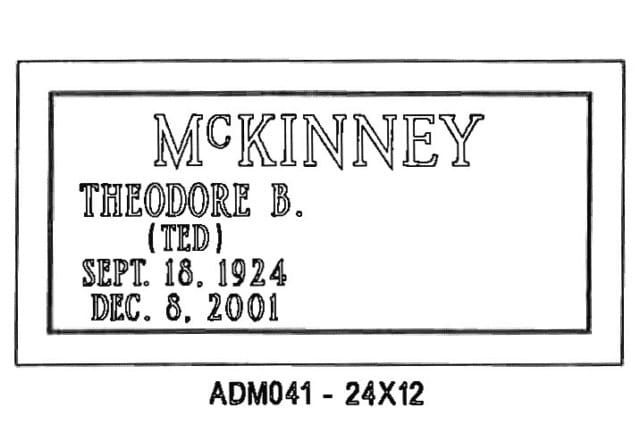 monument design by Monroe Monuments in Northern New Jersey — example 42