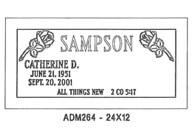 monument design by Monroe Monuments in Northern New Jersey — example 46