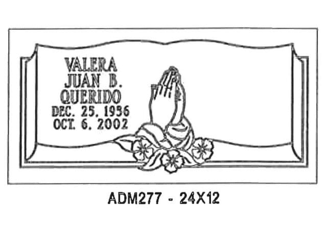 monument design by Monroe Monuments in Northern New Jersey — example 50