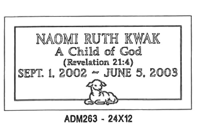 monument design by Monroe Monuments in Northern New Jersey — example 52