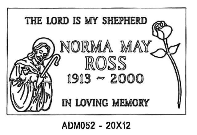 monument design by Monroe Monuments in Northern New Jersey — example 57