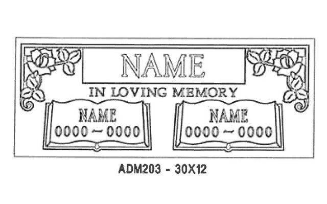 monument design by Monroe Monuments in Northern New Jersey — example 66