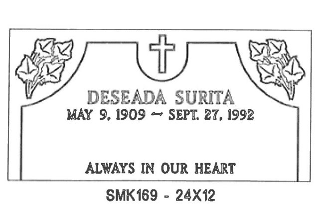 monument design by Monroe Monuments in Northern New Jersey — example 67