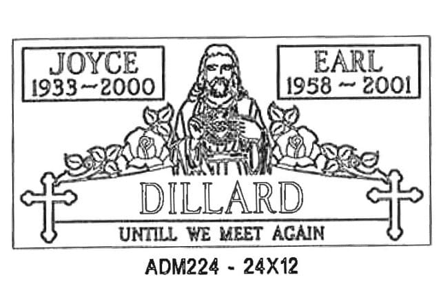 monument design by Monroe Monuments in Northern New Jersey — example 80