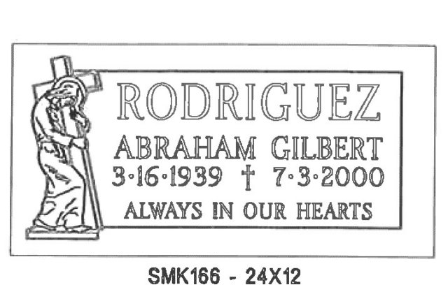 monument design by Monroe Monuments in Northern New Jersey — example 99