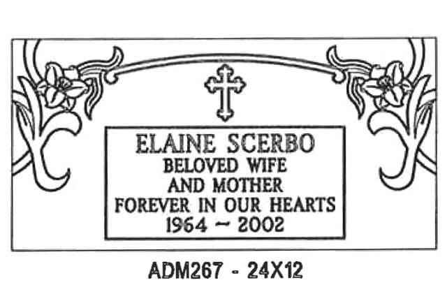 monument design by Monroe Monuments in Northern New Jersey — example 124