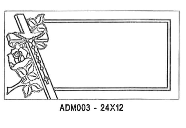 monument design by Monroe Monuments in Northern New Jersey — example 129