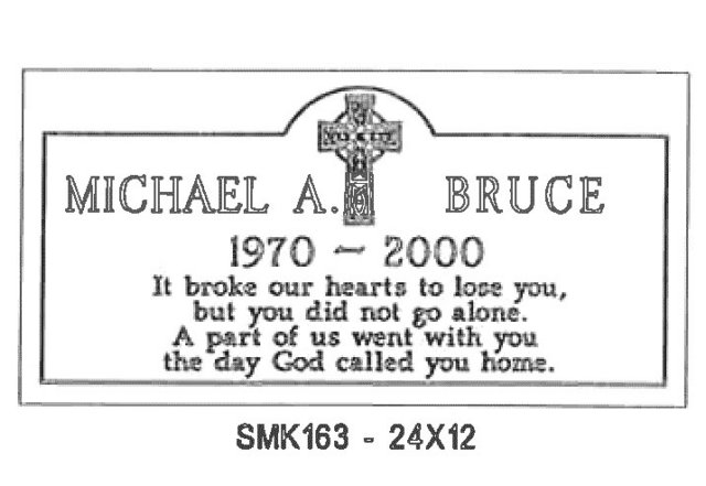 monument design by Monroe Monuments in Northern New Jersey — example 143