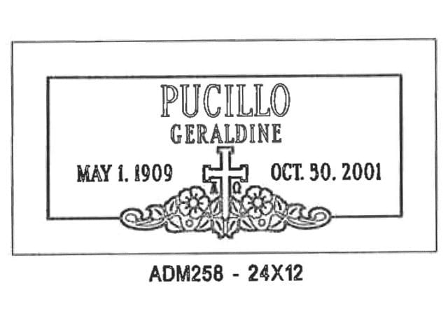 monument design by Monroe Monuments in Northern New Jersey — example 148