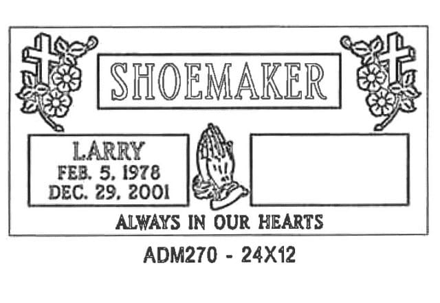 monument design by Monroe Monuments in Northern New Jersey — example 149