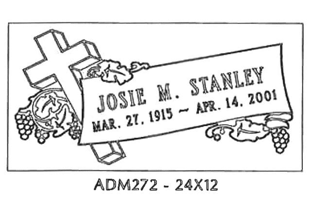 monument design by Monroe Monuments in Northern New Jersey — example 172