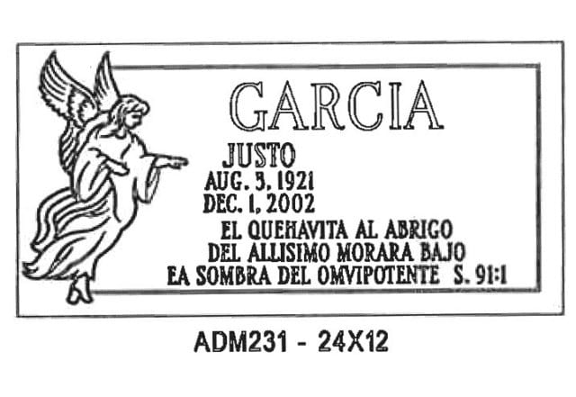 monument design by Monroe Monuments in Northern New Jersey — example 188