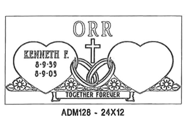 monument design by Monroe Monuments in Northern New Jersey — example 191