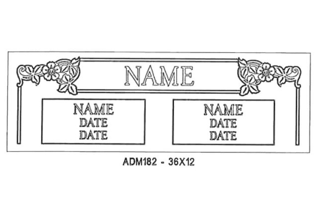 monument design by Monroe Monuments in Northern New Jersey — example 195