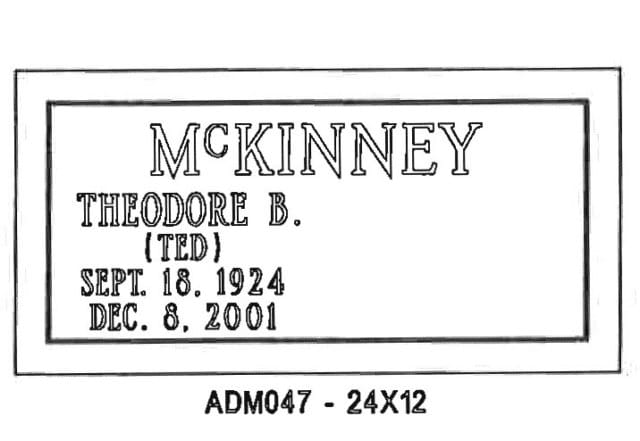 monument design by Monroe Monuments in Northern New Jersey — example 214