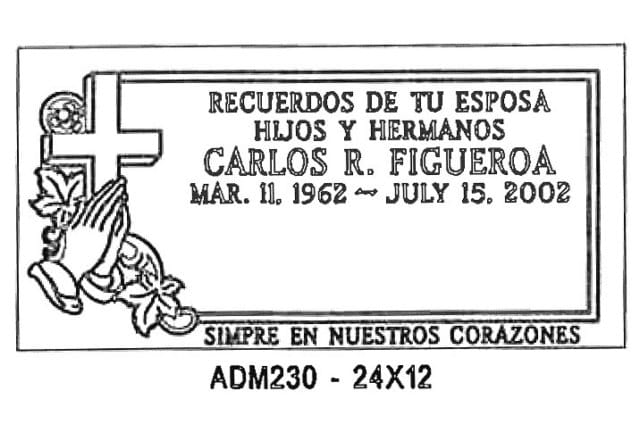 monument design by Monroe Monuments in Northern New Jersey — example 223