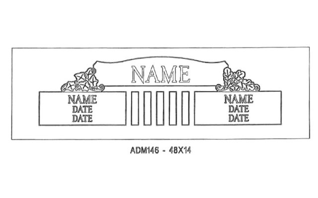 monument design by Monroe Monuments in Northern New Jersey — example 225