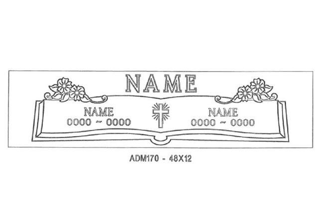 monument design by Monroe Monuments in Northern New Jersey — example 229