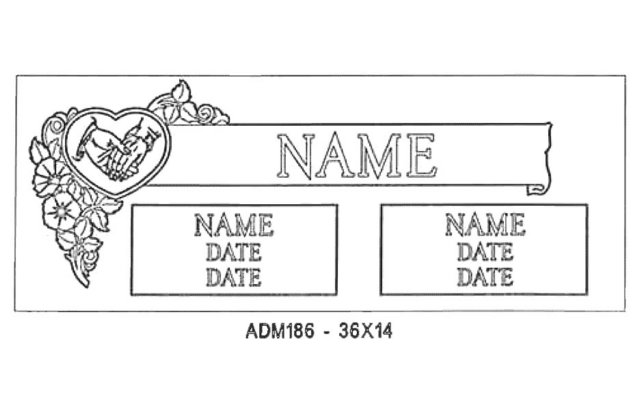 monument design by Monroe Monuments in Northern New Jersey — example 230