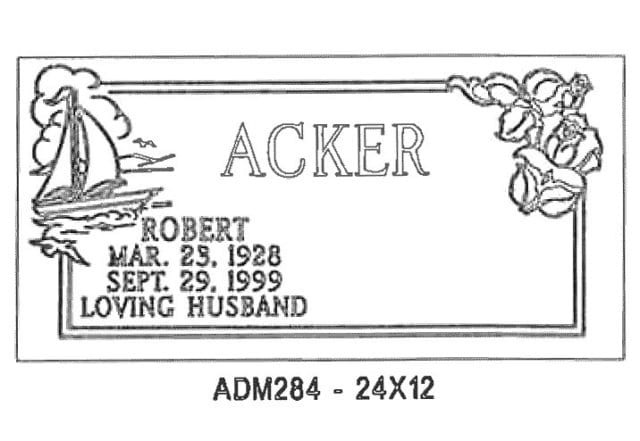 monument design by Monroe Monuments in Northern New Jersey — example 235