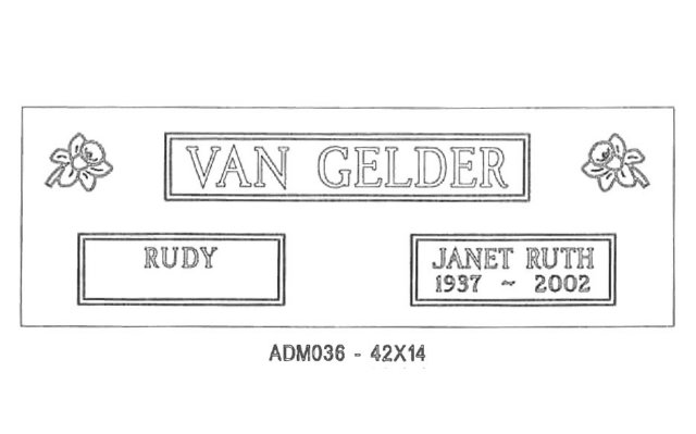 monument design by Monroe Monuments in Northern New Jersey — example 249