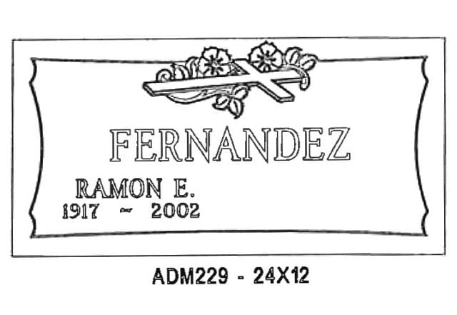 monument design by Monroe Monuments in Northern New Jersey — example 253