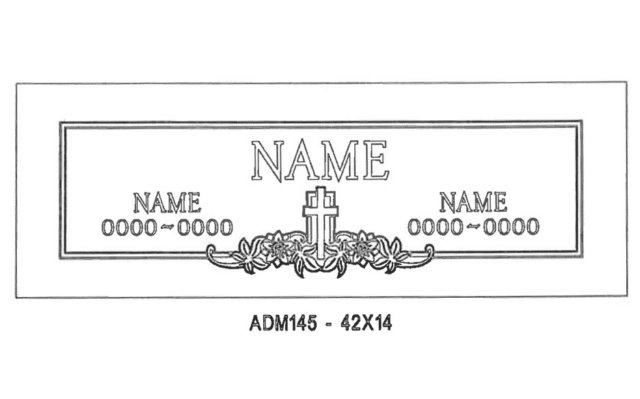 monument design by Monroe Monuments in Northern New Jersey — example 266