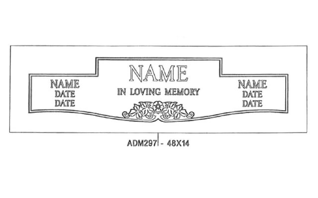 monument design by Monroe Monuments in Northern New Jersey — example 268