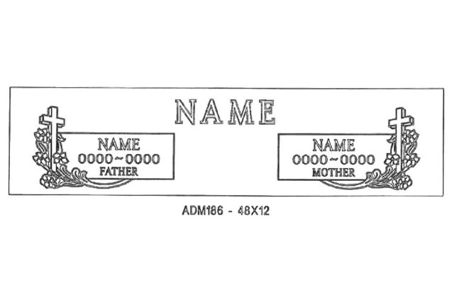 monument design by Monroe Monuments in Northern New Jersey — example 270