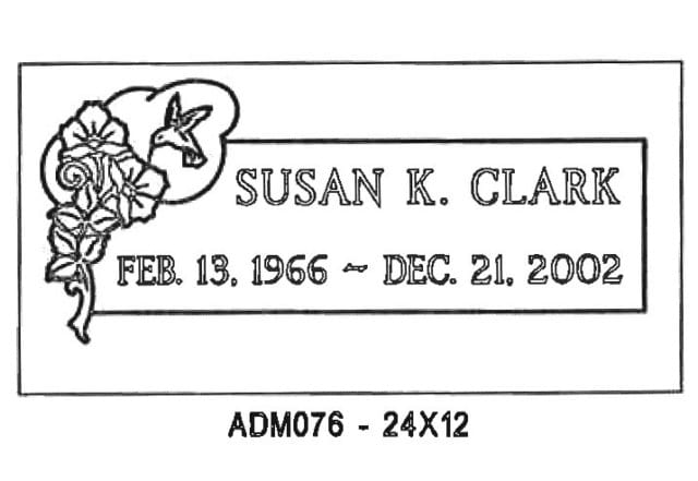 monument design by Monroe Monuments in Northern New Jersey — example 286