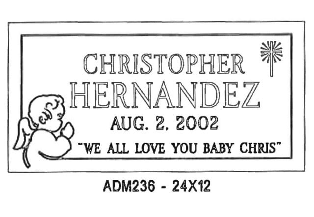 monument design by Monroe Monuments in Northern New Jersey — example 293