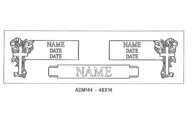 monument design by Monroe Monuments in Northern New Jersey — example 302