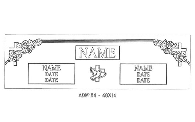 monument design by Monroe Monuments in Northern New Jersey — example 303