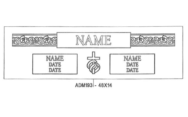 monument design by Monroe Monuments in Northern New Jersey — example 313