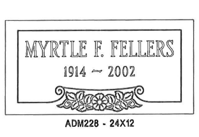 monument design by Monroe Monuments in Northern New Jersey — example 318