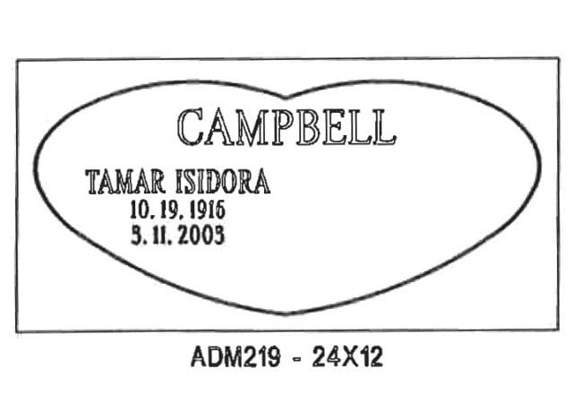 monument design by Monroe Monuments in Northern New Jersey — example 338