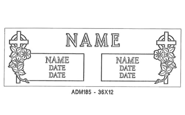 monument design by Monroe Monuments in Northern New Jersey — example 350