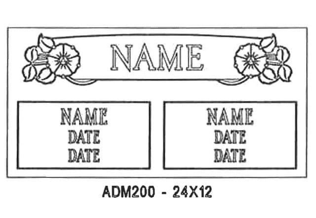 monument design by Monroe Monuments in Northern New Jersey — example 353