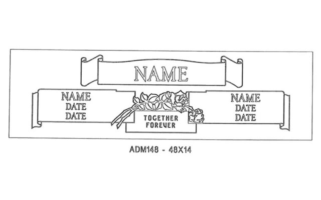 monument design by Monroe Monuments in Northern New Jersey — example 359