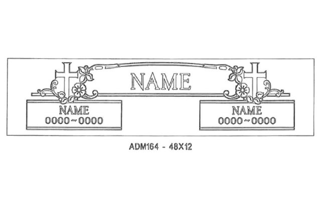 monument design by Monroe Monuments in Northern New Jersey — example 370